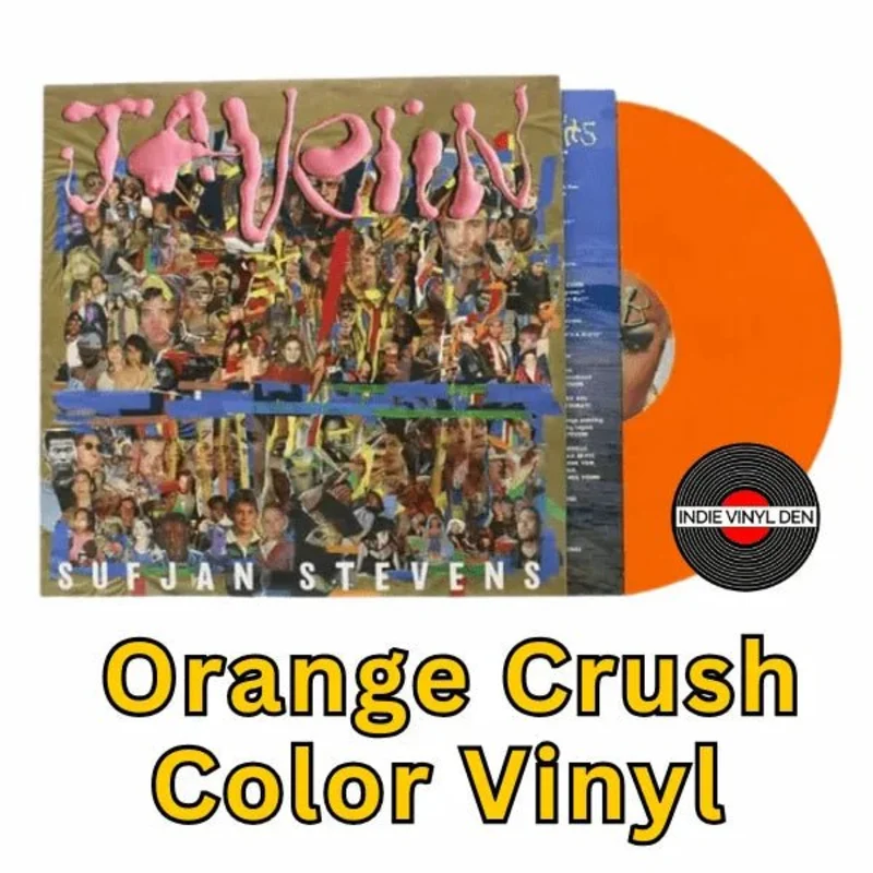 Sufjan Stevens - Javelin - Orange Crush Color Vinyl