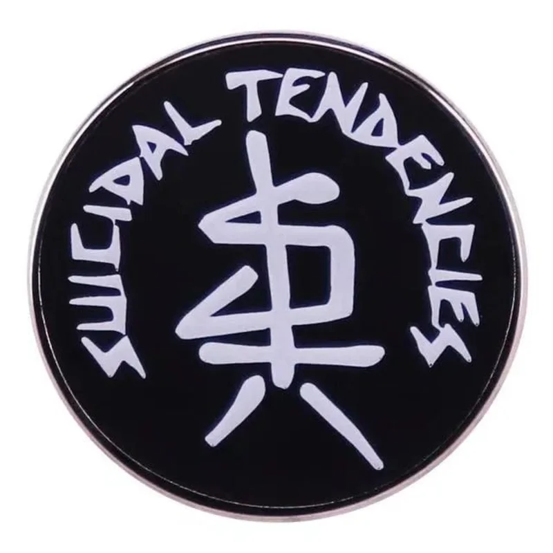Suicidal Tendencies Logo Enamel Pin