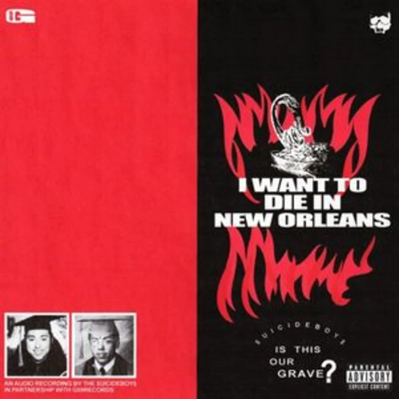 Suicideboys - I Want to Die in New Orleans (Red/Black Color) Vinyl LP