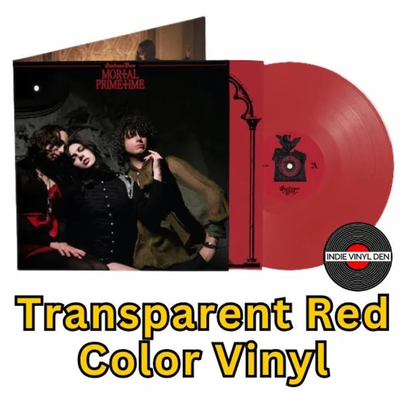 Sunflower Bean - Mortal Primetime - Transparent Red Vinyl Record