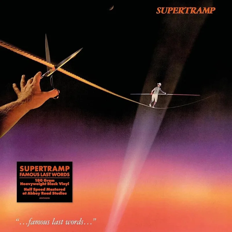 Supertramp  Famous Last Words - Remastered, Half Speed, 180 gram Vinyl
