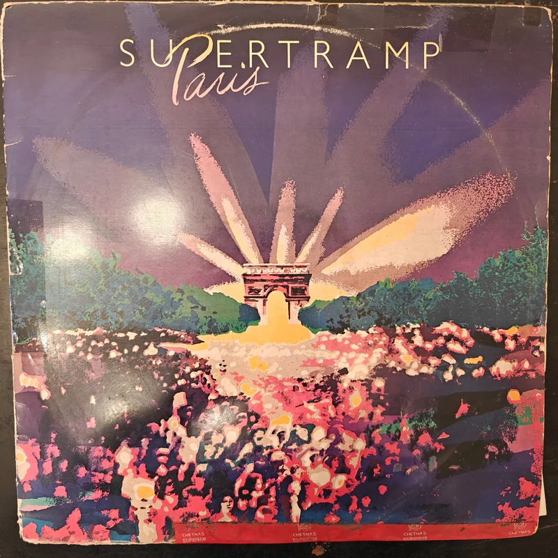 Supertramp - Paris (Indian Pressing) ( (Used Vinyl - VG) AS Marketplace