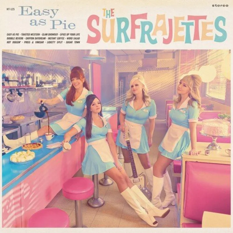 Surfrajettes - Easy As Pie (Key Lime Color) Vinyl LP