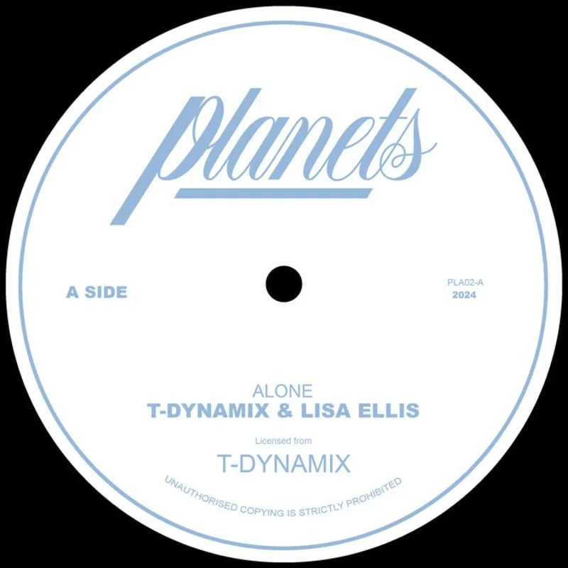 T-Dynamix & Lisa Ellis - Alone Vinyl 7"
