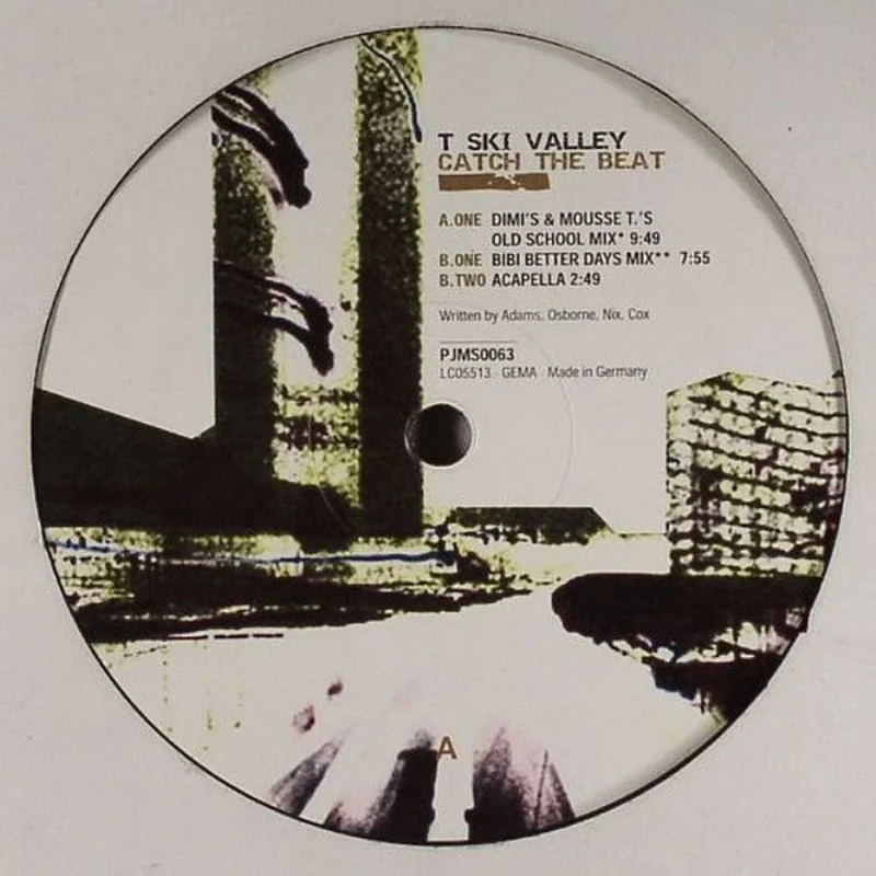 T-Ski Valley - Catch the Beat (Dimitri From Paris Edit) Vinyl 7"