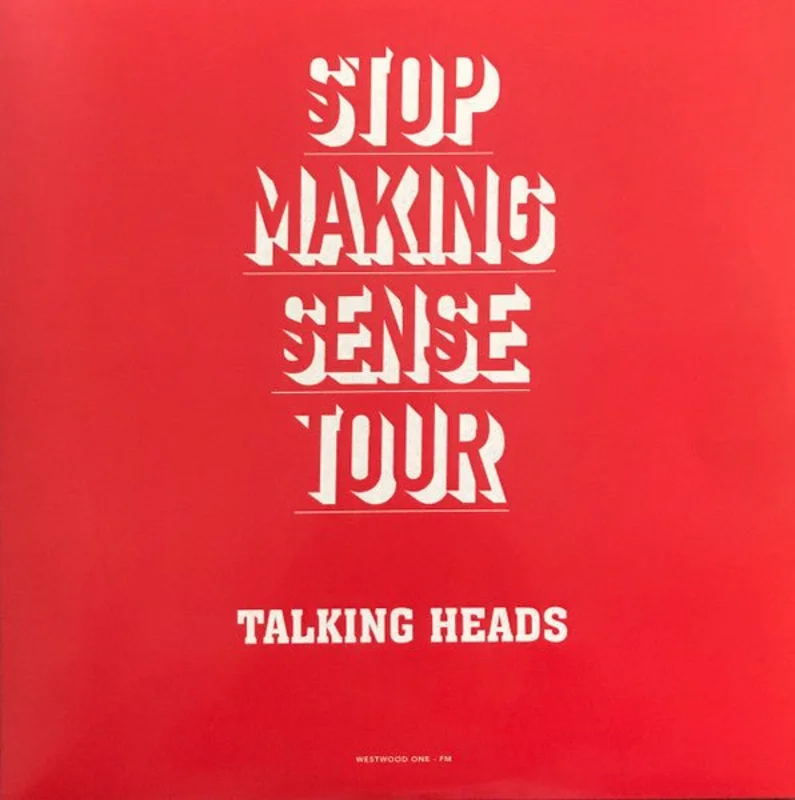 Talking Heads - Stop Making Sense Tour Vinyl LP