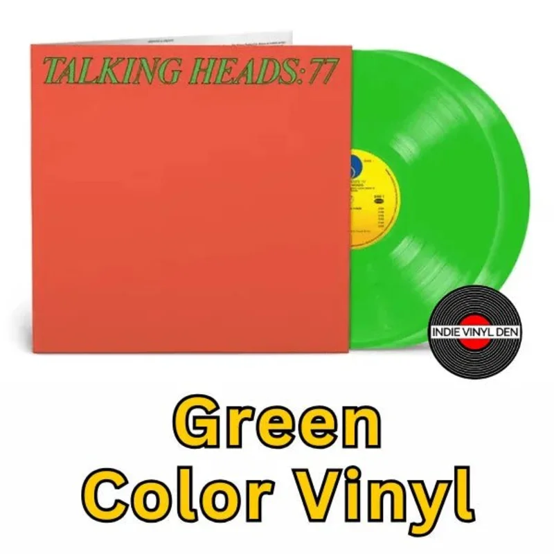 Talking Heads - Talking Heads: 77 - Green Color Vinyl Record