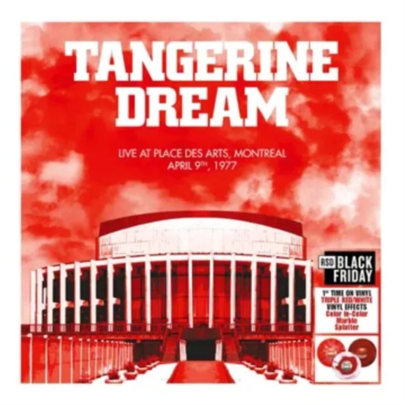 Tangerine Dream-Live at Place des Arts, Montreal - April 10, 1977(RSD Black Friday 2025)Vinyl LP