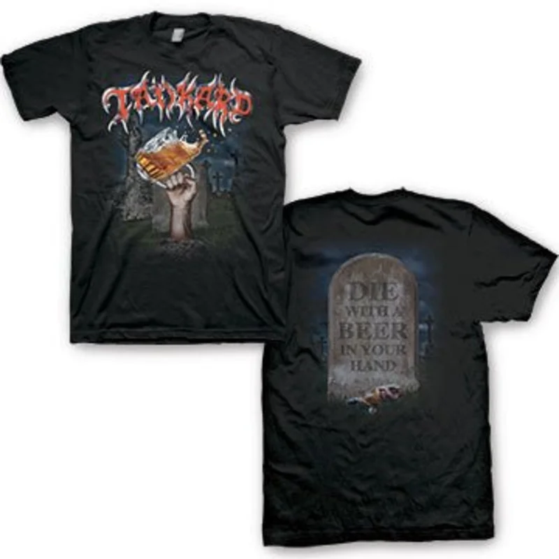 Tankard Die With A Beer Tee