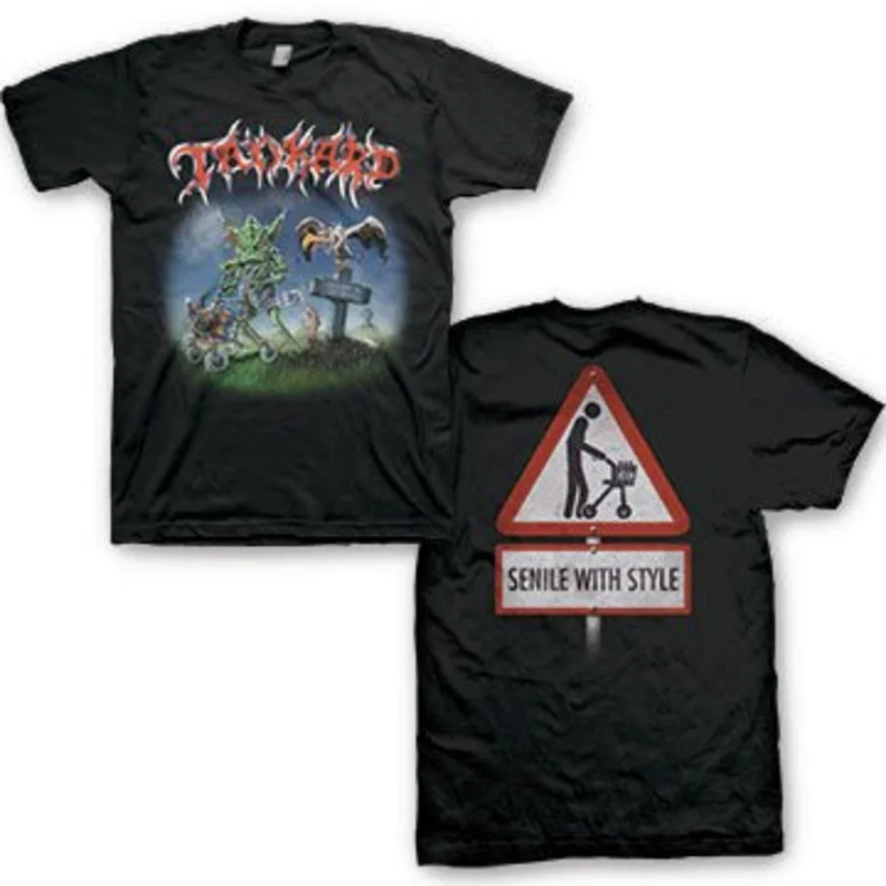 Tankard One Foot In The Grave Tee
