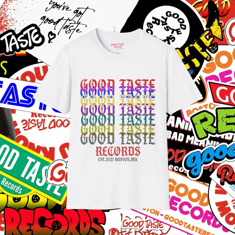 TASTE The Rainbow Tee White