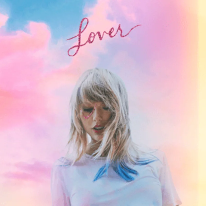 Taylor Swift - Lover (Pink & Blue Color) Vinyl LP