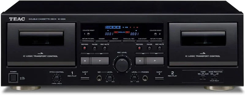 TEAC W1200 Double Cassette Deck