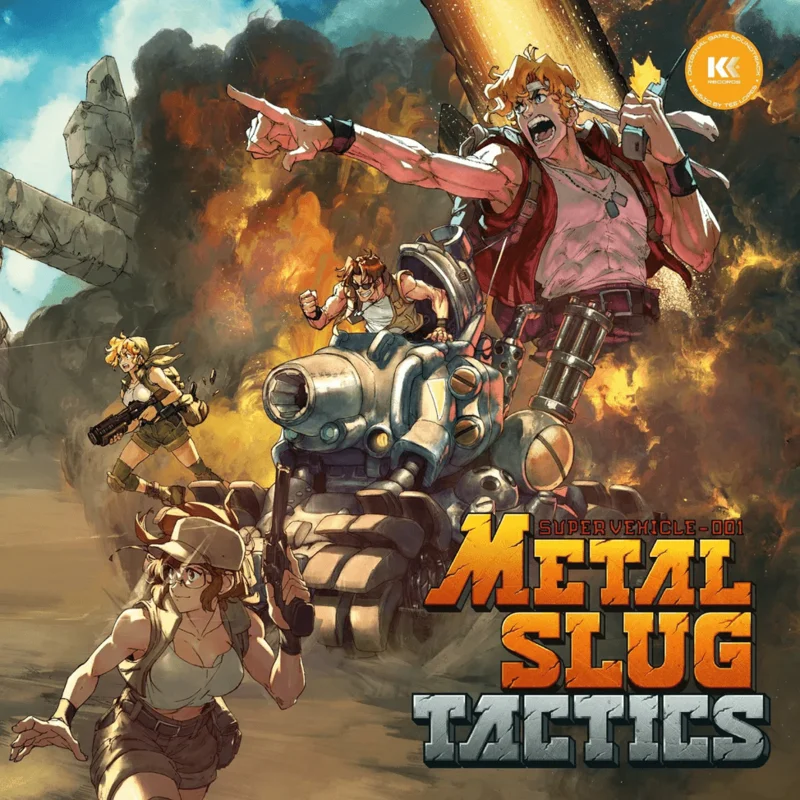 Tee Lopes - Metal Slug Tactics (Original Soundtrack) (Orange Color) Vinyl LP