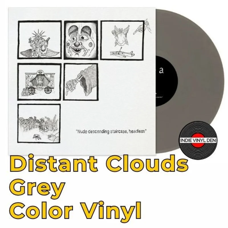Teen Suicide - Nude descending staircase headless - Distant Clouds Grey Color Vinyl