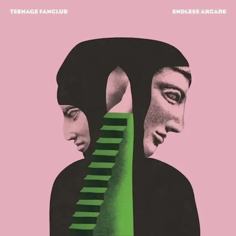 Teenage Fanclub- Endless Arcade - Pink Color Vinyl w/ SIGNED Print
