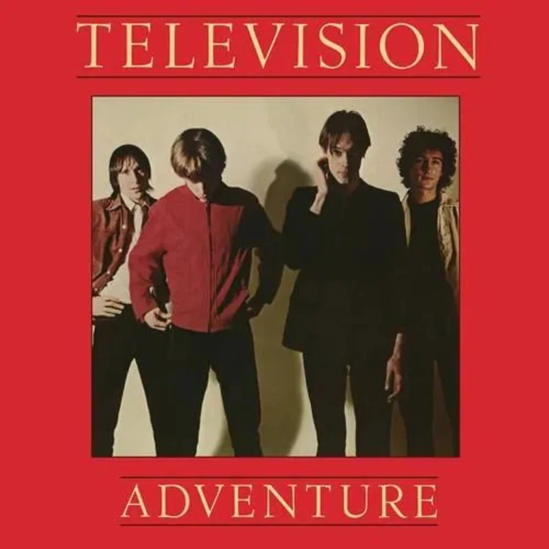 Television - Adventure [Limited Edition Red Color Vinyl]