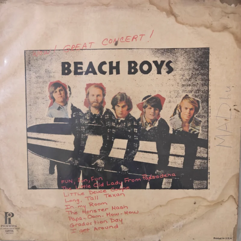 The Beach Boys - Wow! Great Concert! ( (Used Vinyl - VG) PJ Marketplace