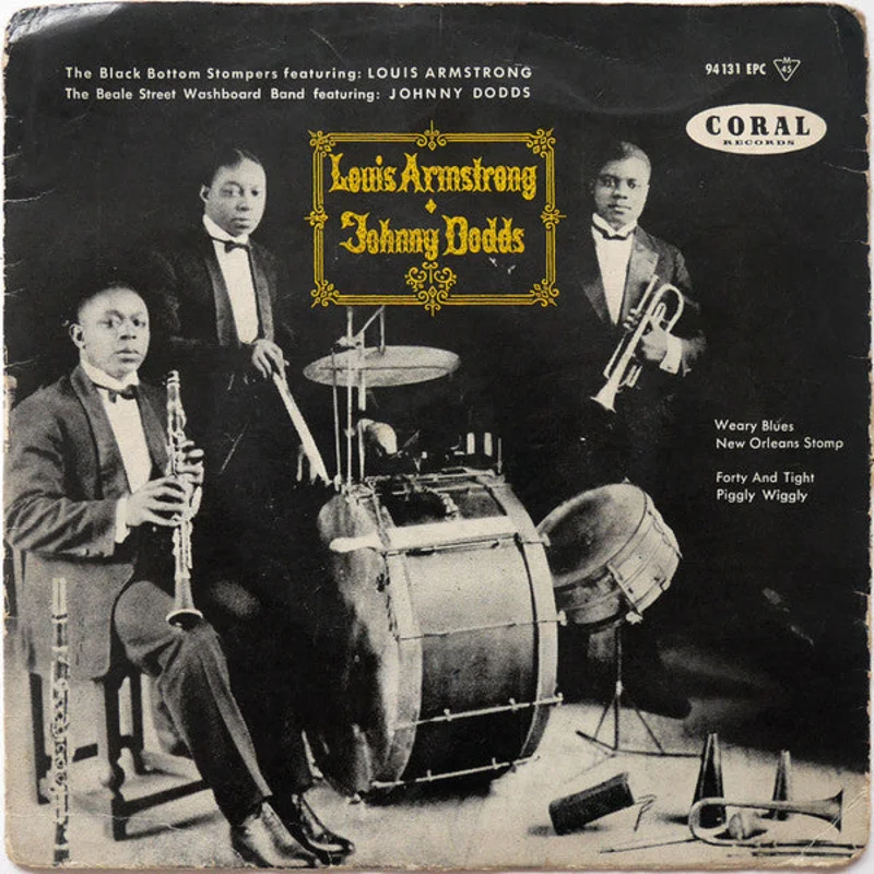 The Black Bottom Stompers Feat. Louis Armstrong / The Beale Street Washboard Band Featuring Johnny Dodds