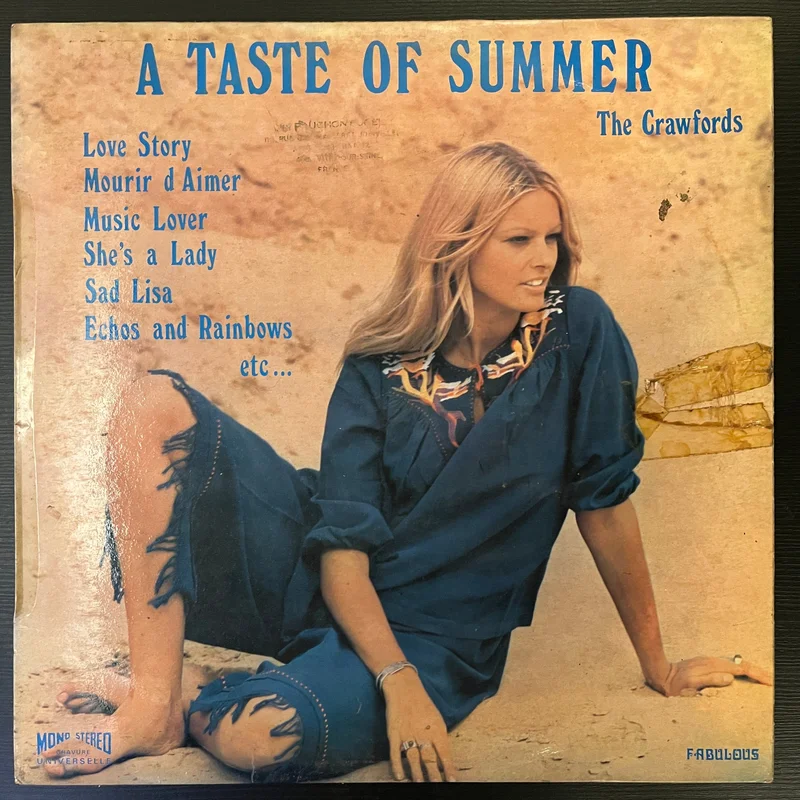 The Crawfords - A Taste Of Summer ( (Used Vinyl - G) VD Marketplace