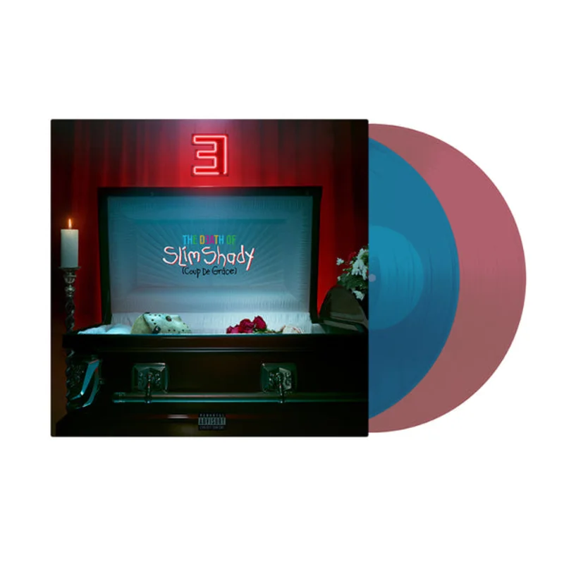 The Death of Slim Shady (Coup De Grce) (Sea Blue & Ruby Red Translucent Edition) - Eminem [VINYL]