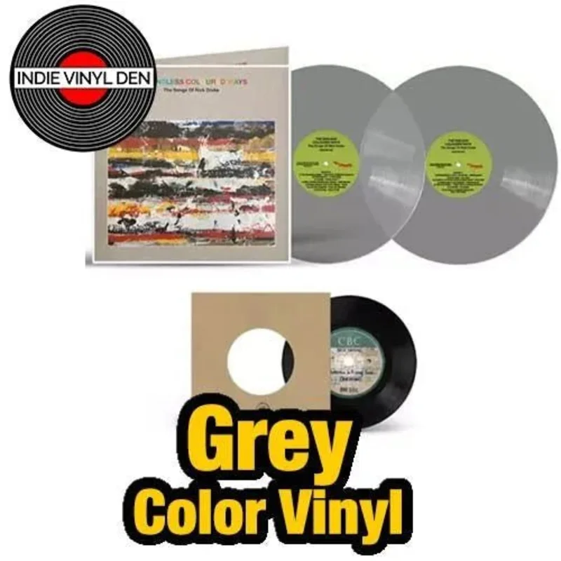 The Endless Coloured Ways: The Songs of Nick Drake - 2xLP+7" Buff Grey ColorVinyl Record