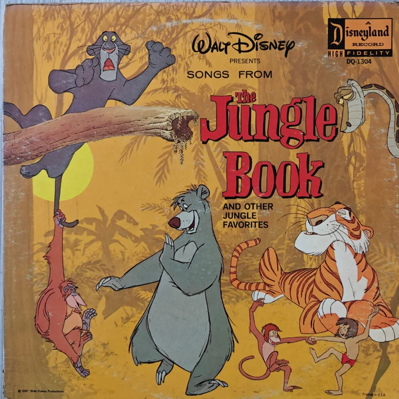The Jungle V.I.P.'s - Songs From The Jungle Book and Other Jungle Favorites ( (Used Vinyl - VG+) PJ Marketplace