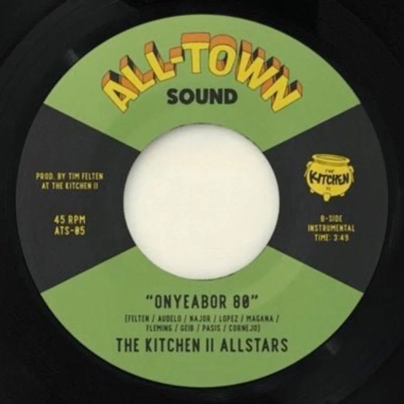 The Kitchen II Allstars - Bongo Grove b/w Onyeabor 80 7" Vinyl