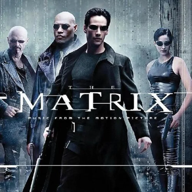 The Matrix (Music from the Motion Picture) Red/Blue Colored Vinyl LP