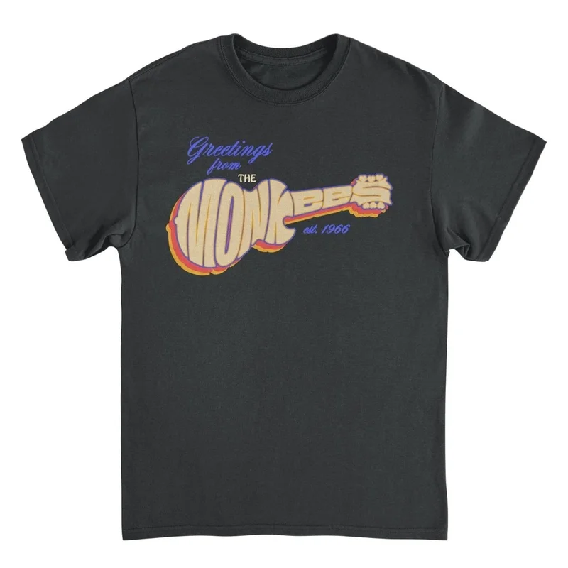 The Monkees Monkees Guitar Logo T-Shirt