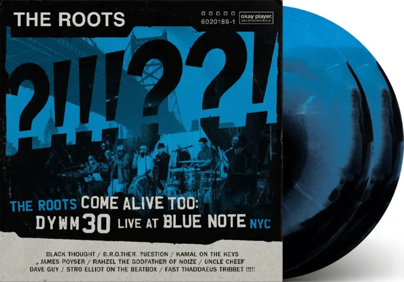 The Roots - Roots Come Alive Too: DYWM30 Live at Blue Note (Blue & Black Color) Vinyl LP