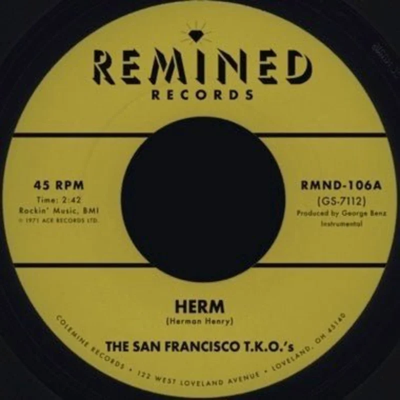 The San Fransisco T.K.O.'s - Herm b/w Ooh Baby Baby Vinyl 7"