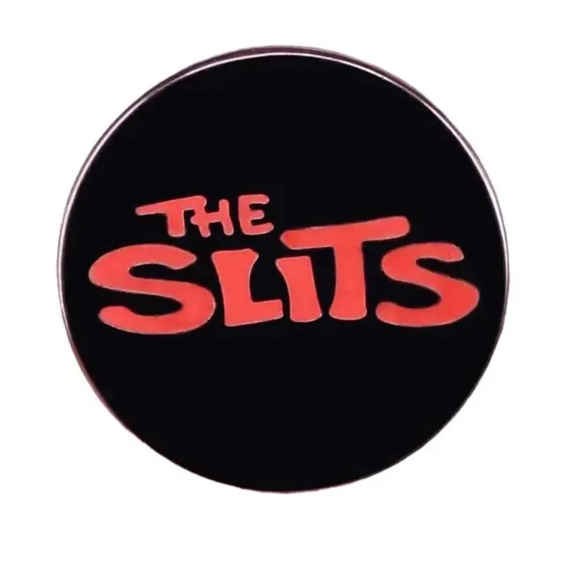 The Slits Logo Enamel Pin