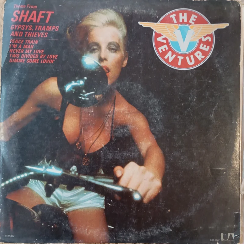 The Ventures - Theme From Shaft (Indian Pressing) ( (Used Vinyl - VG+) GD Marketplace
