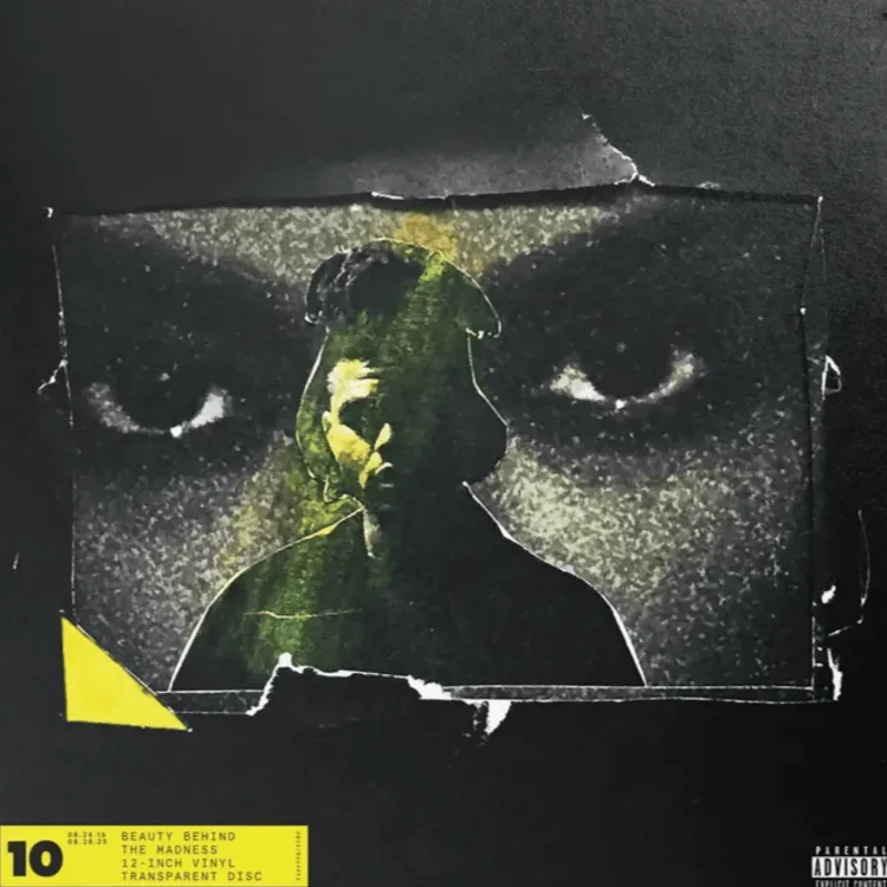 The Weeknd - Beauty Behind the Madness (10th Anniversary Transparent Color) Vinyl LP