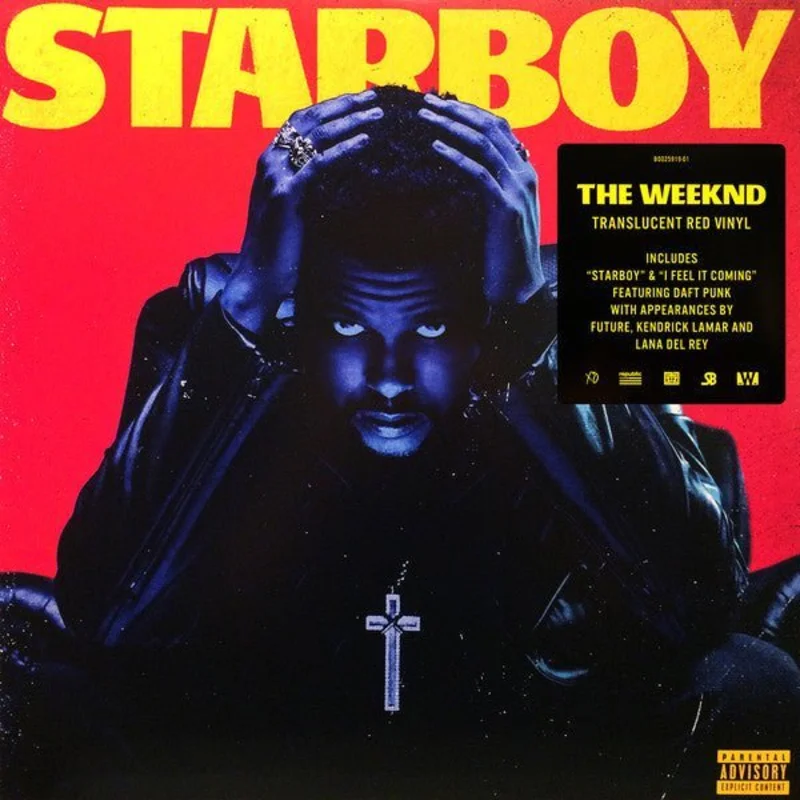 The Weeknd - Starboy (Translucent Red Color) Vinyl LP