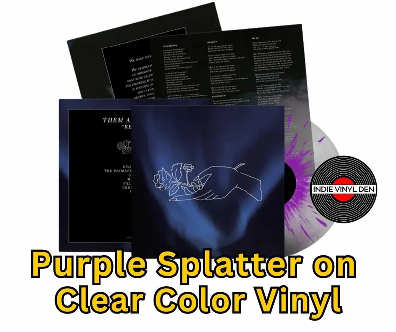 Them Are Us Too - Remain - Purple Splatter on Clear Color Vinyl Record