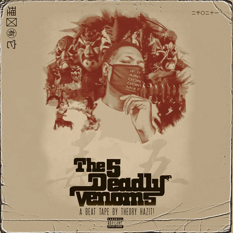 Theory Hazit - The 5 Deadly Venoms 7" Vinyl