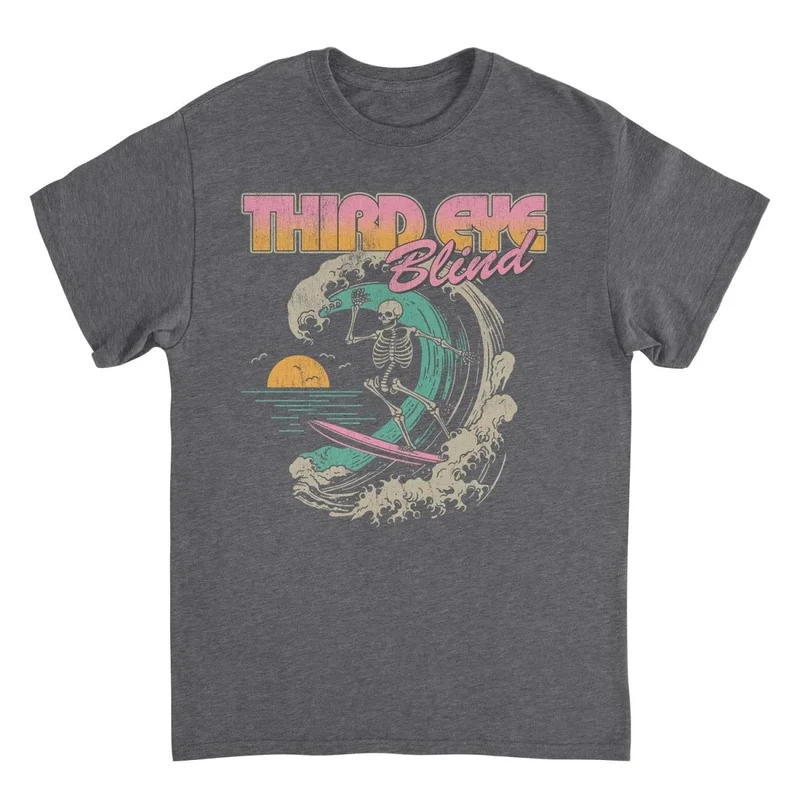Third Eye Blind Surf Skeleton T-Shirt
