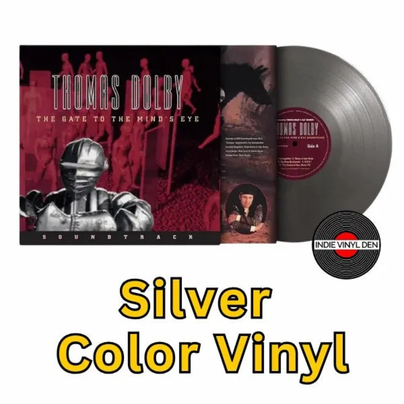 Thomas Dolby - The Gate to the Mind's Eye - Silver Color Vinyl Record