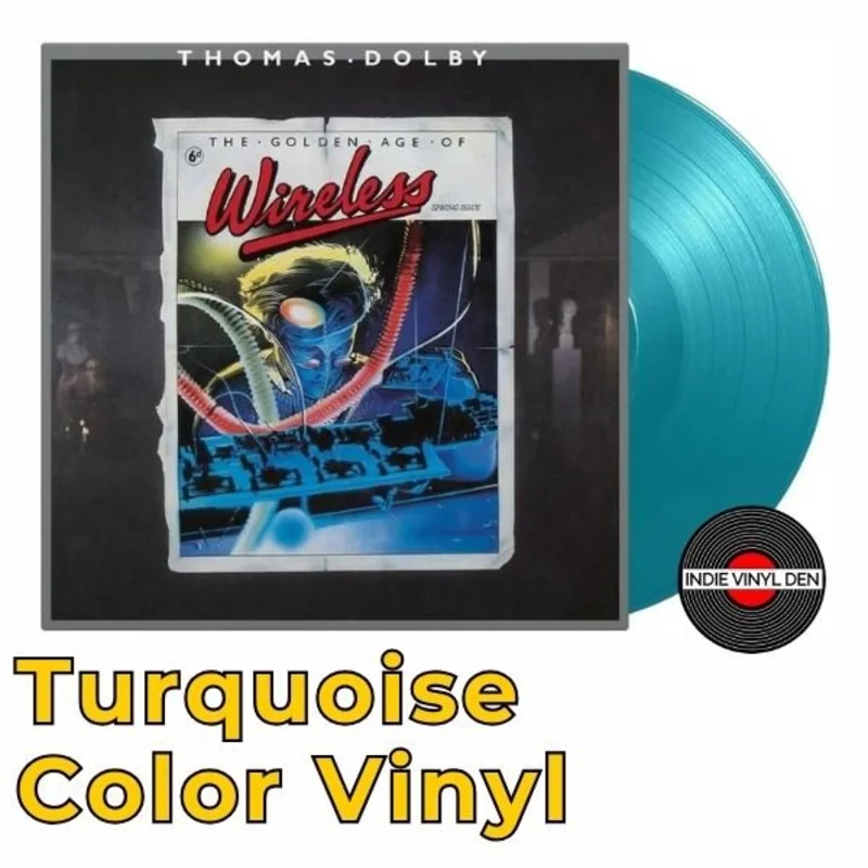 Thomas Dolby - The Golden Age Of Wireless - 180g Turquoise Vinyl Record Imnport