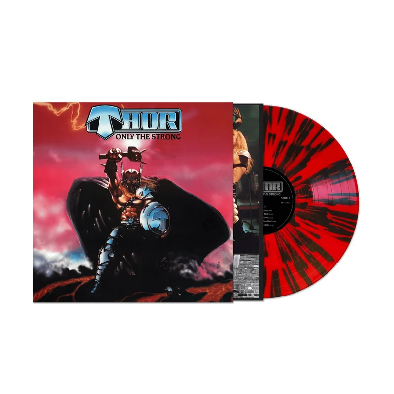Thor - Only The Strong (Red & Black Splatter VInyl)