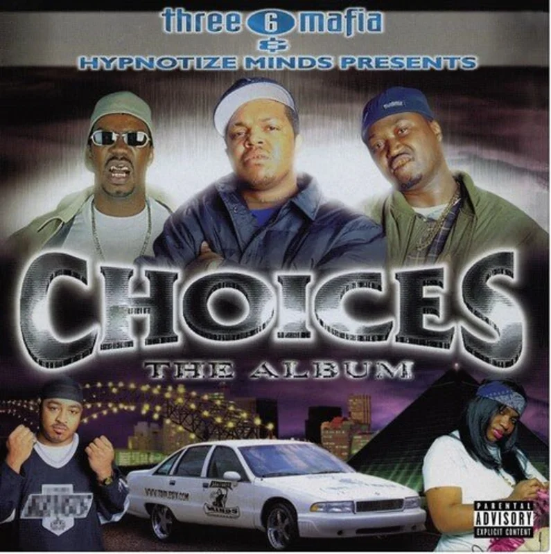 Three 6 Mafia - Choices: The Album (20th Anniversary Cloudy Clear Color) Vinyl LP