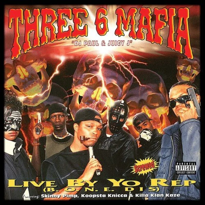 Three 6 Mafia - Live By Yo Rep (B.O.N.E. Diss) Vinyl LP