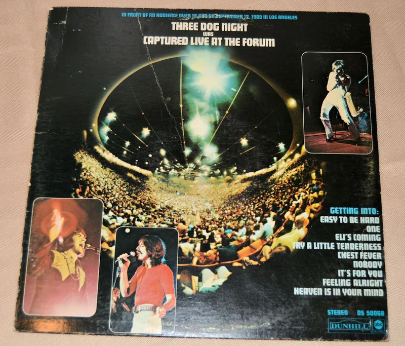 Three Dog Night - Captured Live At The Forum