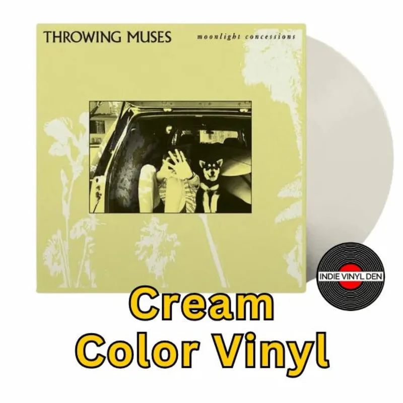 Throwing Muses - Moonlight Concessions - CREAM Color Vinyl Record