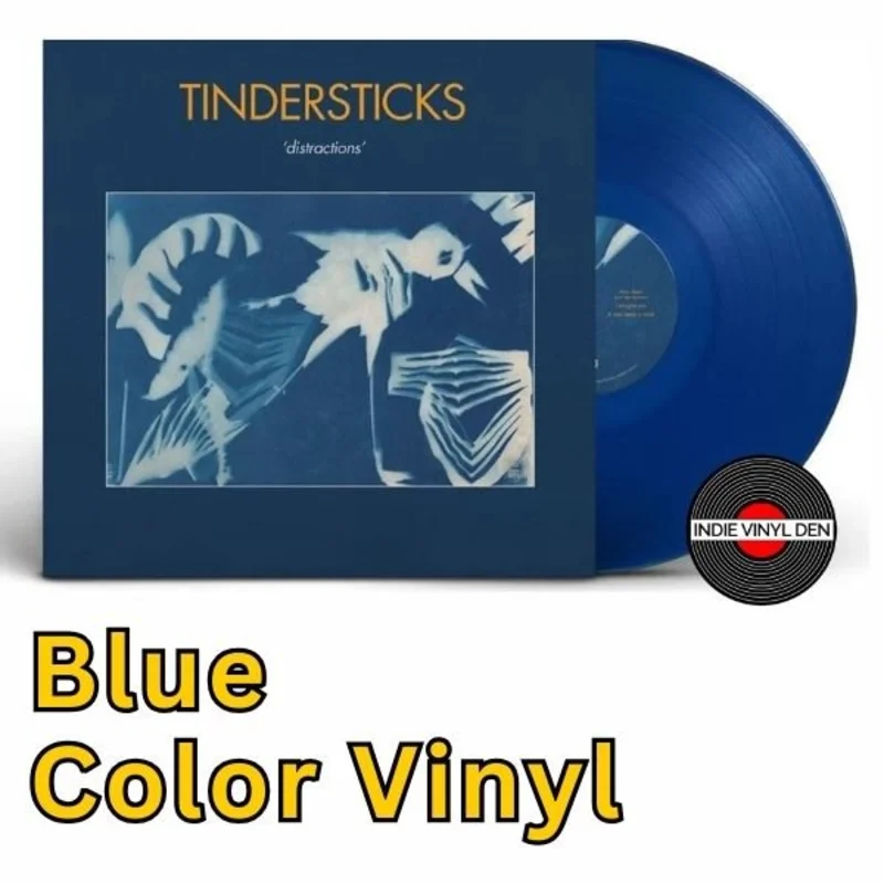 Tindersticks - Distractions - Dark Blue Color Vinyl Record