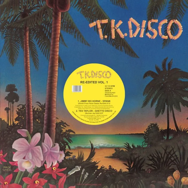 TK Disco - TK Disco Re-Edited (Yellow Color) Vinyl LP