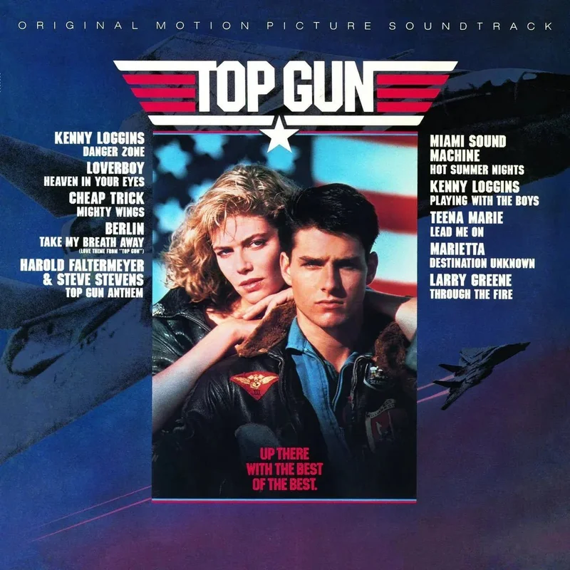 Top Gun Soundtrack -  Various Artists - Vinyl Record