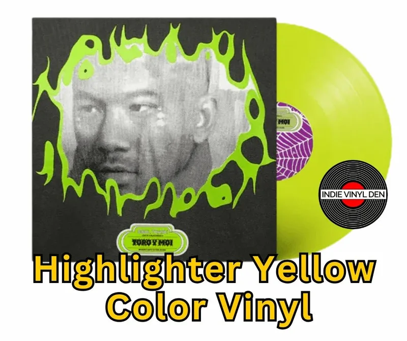 Toro y Moi - Soul Trash - Highlighter Yellow Color Vinyl Record